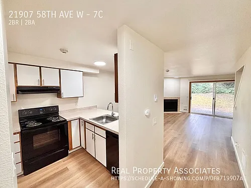 Floor plan 2 Bedroom 1 and Half Bath