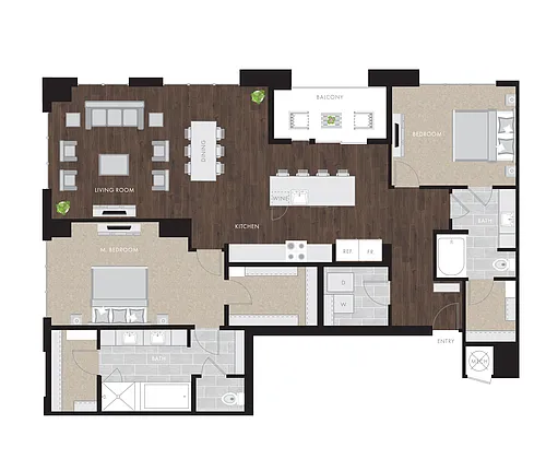Floor plan B9