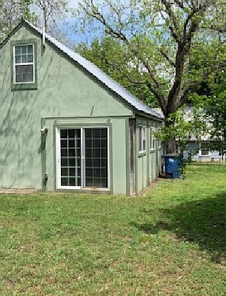 Back of house.