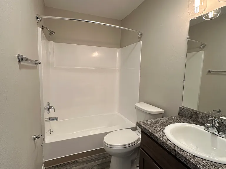 One Bedroom Renovated Bathroom