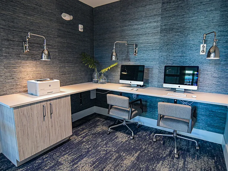 Business Center at Hawthorne at Indy West in Wilmington, NC