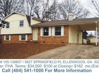 5827 Springfield Pl, Ellenwood, GA 30294