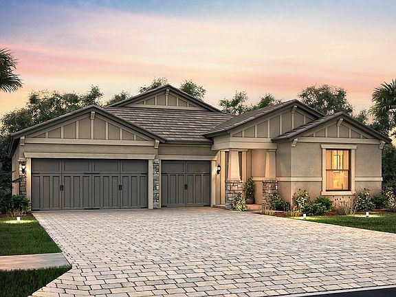 Exterior C2B with stone
