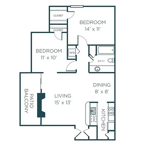 Floor plan Topaz