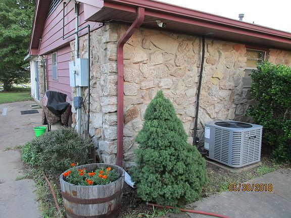 Driveway end of house