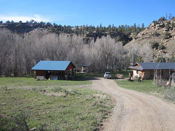 Looking NW from driveway