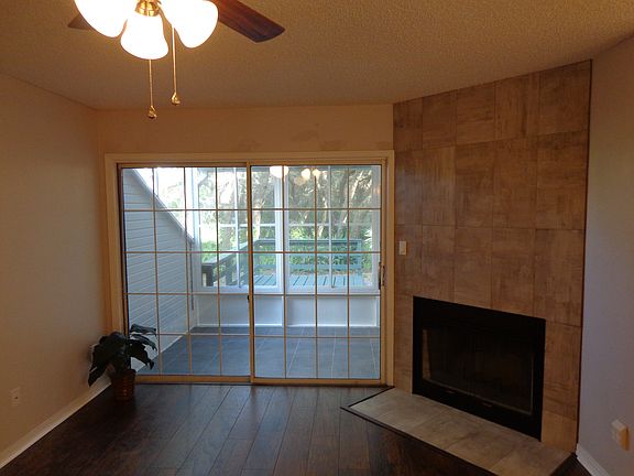 Tiled Fireplace