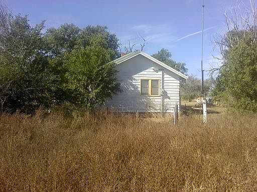 East side of house