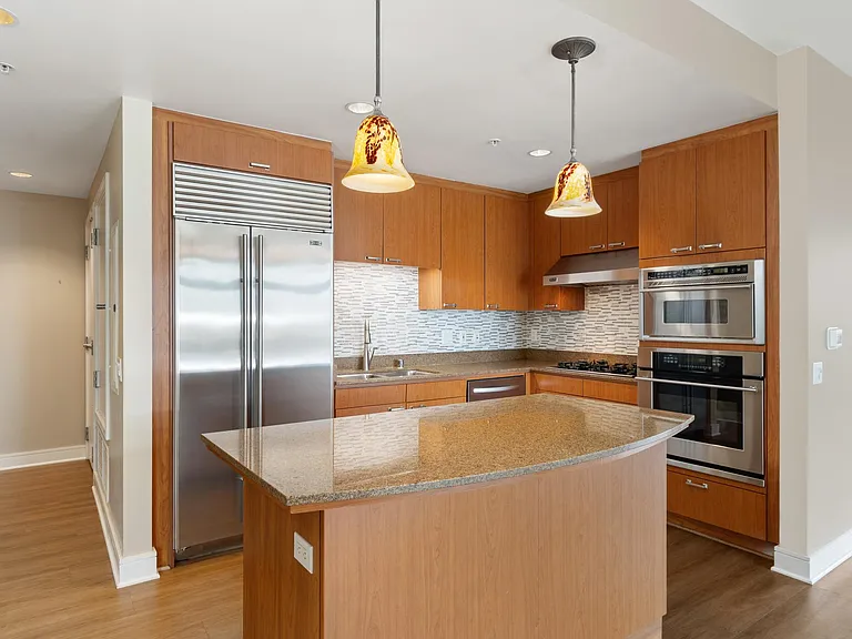 Kitchen with high end appliances