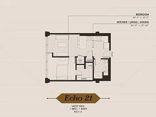 Floor plan Echo