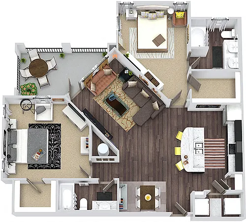 Floor plan The Dessau