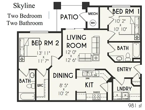 Floor plan The Skyline