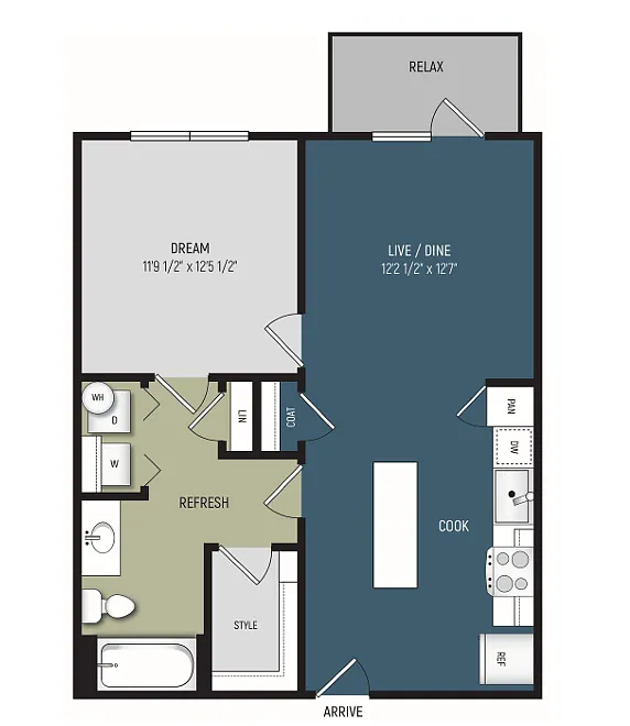 Floor plan A2