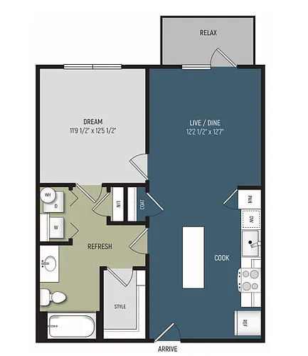 Floor plan A2