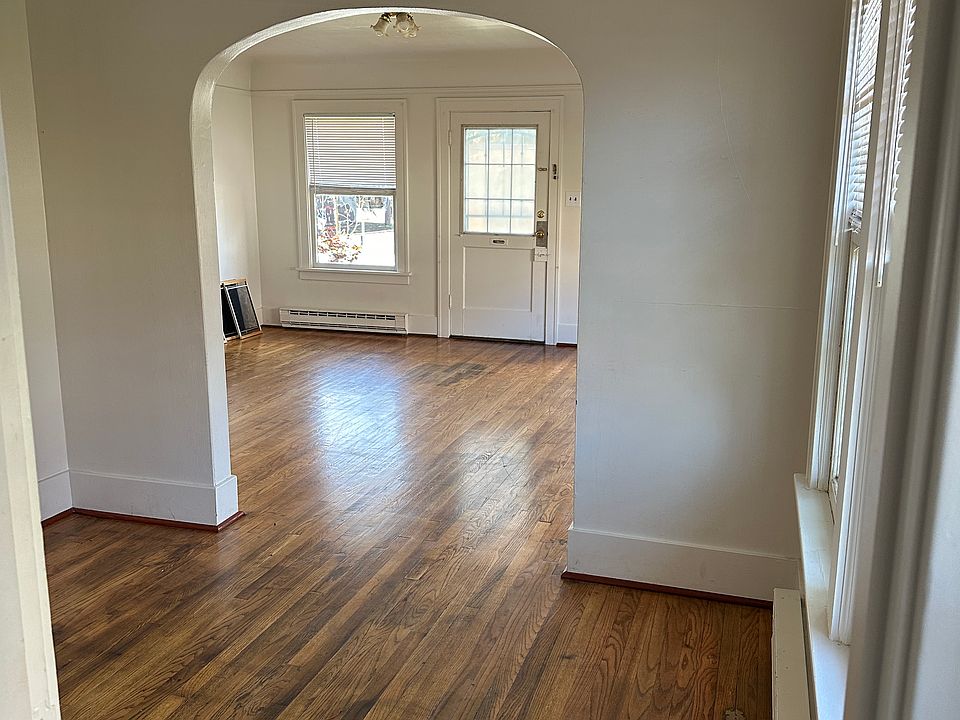 Front Door looking into Foyer and Living Room