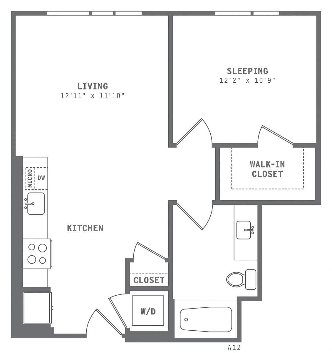 Floor plan A8