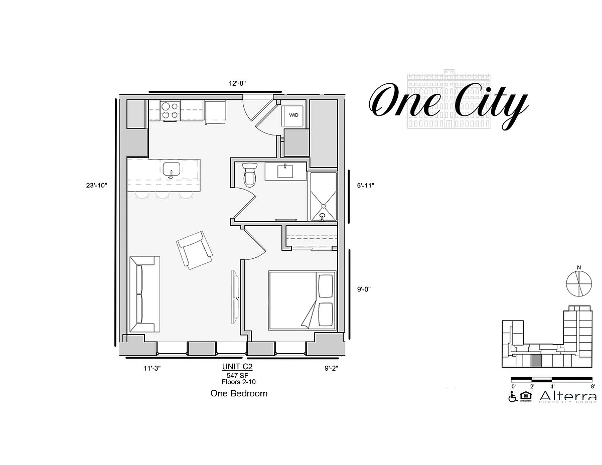 Floor plan Residence - C2