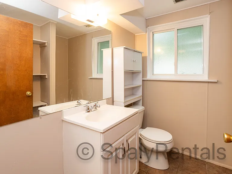 Lower-Level Half Bathroom