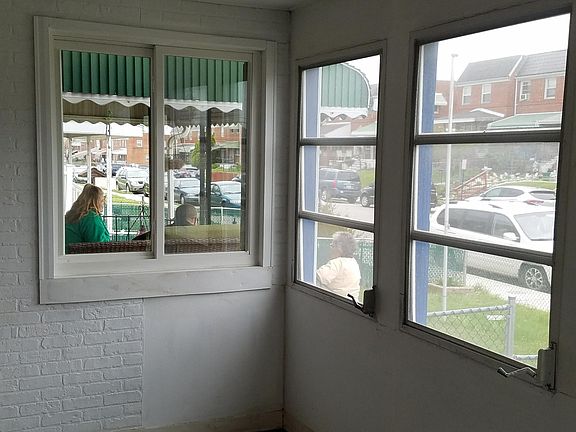 Enclosed Breezeway front of home