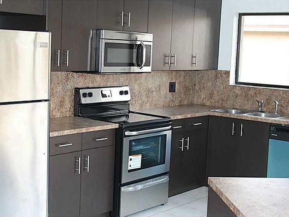 Kitchen With Stainless Steel Appliances 