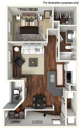 Floor plan 1C