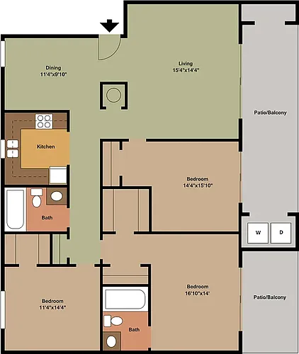 Floor plan Saleino