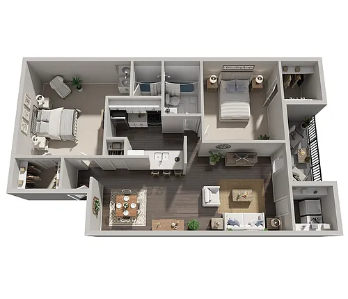 Floor plan B3