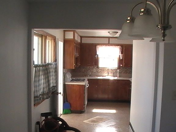 Kitchen from dining room