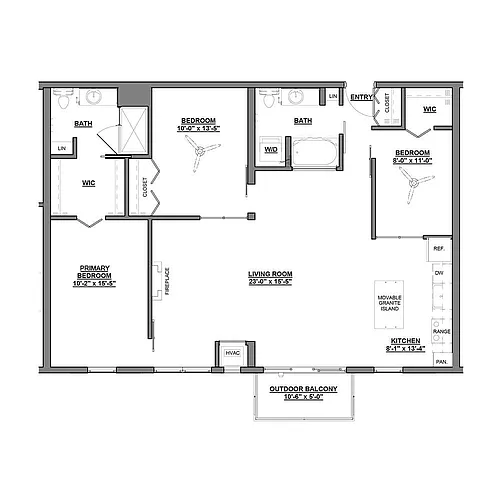 Floor plan D2