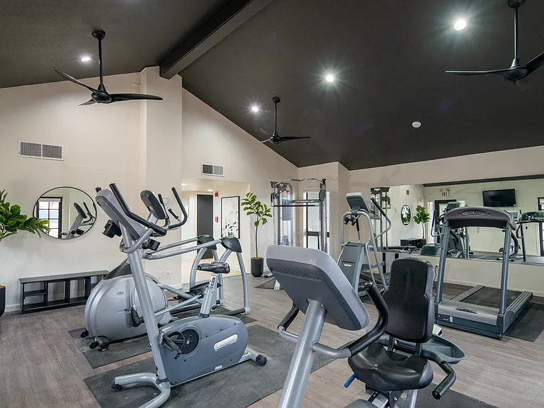 Fully-Equipped Fitness Center - Clubhouse