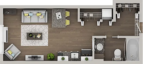 Floor plan E1