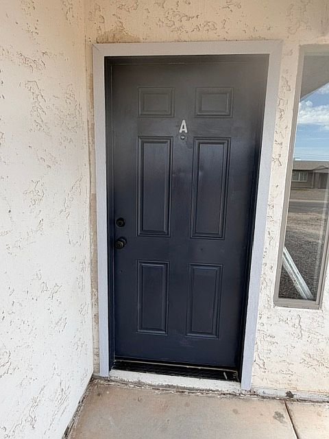 Front Door to Apartment A