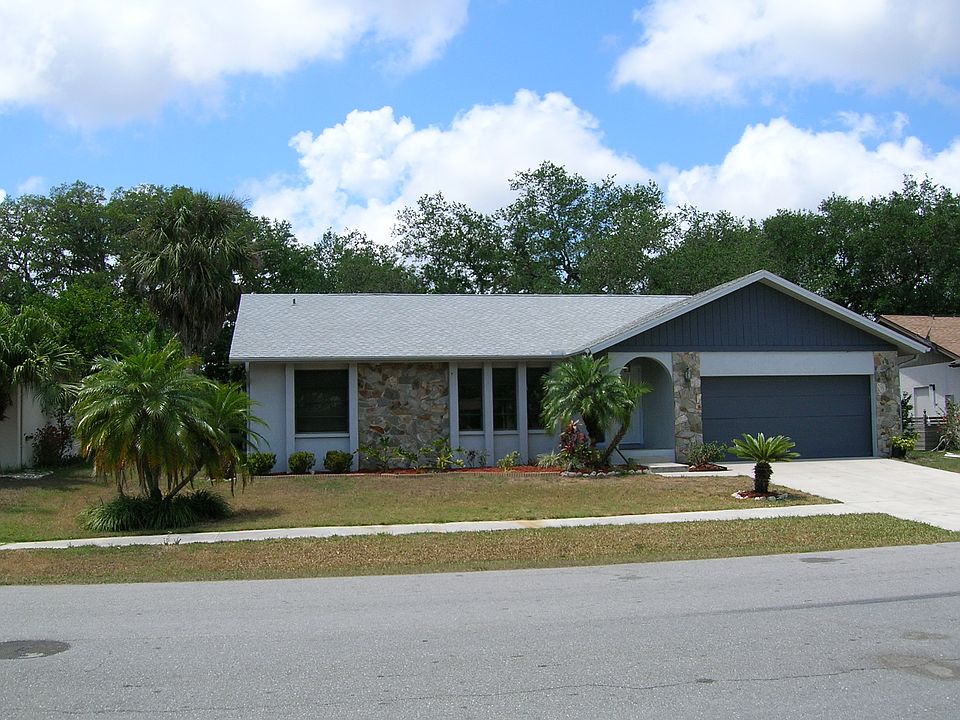 Front view covered entry