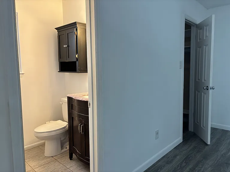 Master bath and walk in closet