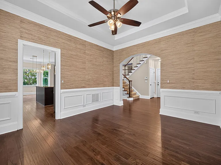 awesome elegant dining room off of kitchen