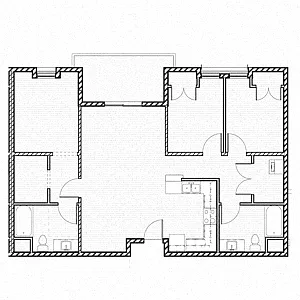 Floor plan 3 Bedroom