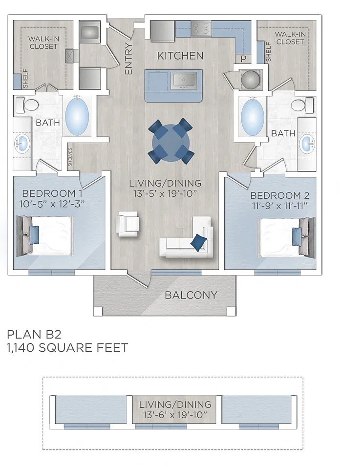 Floor plan B2