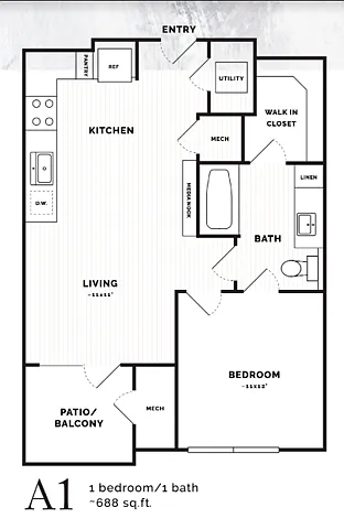 Floor plan A1