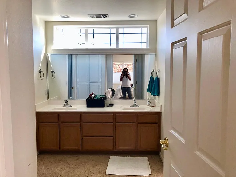 Master bedroom sink