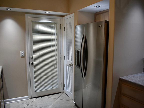 Pantry and door to screened in patio