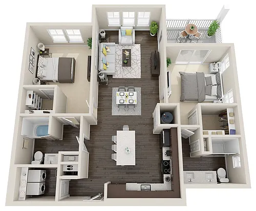 Floor plan Sanibel