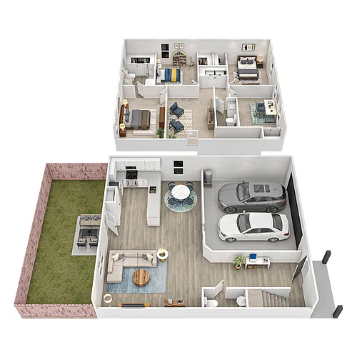 Floor plan Whitetail