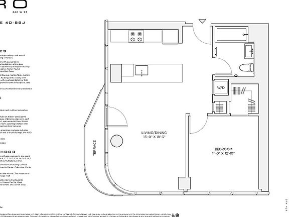 2nd image of 242 W 53rd St APT 40J