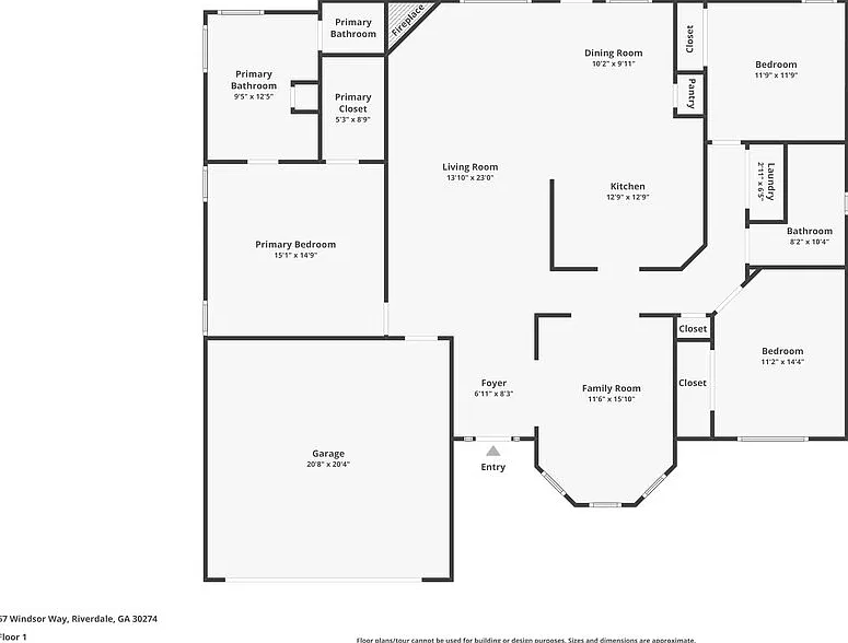 3 bed, 2.0 bath, 1850 sqft, $2,100 — Photo 2