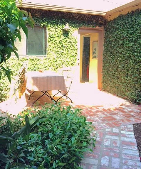 Front Yard and Entry to Apt