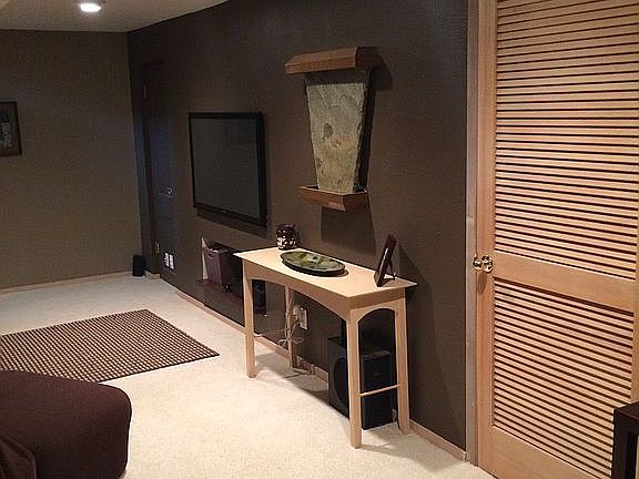 Large, finished basement