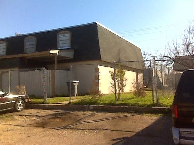 front of the property