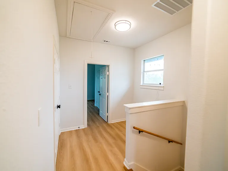 Upstairs loft area