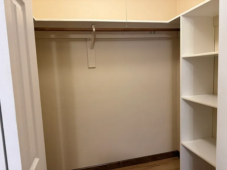 bedroom closet, right side