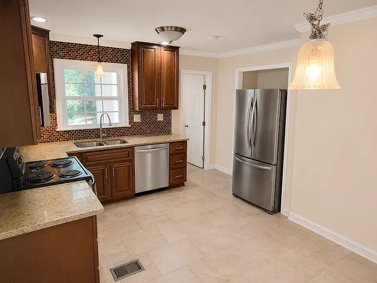 Kitchen - Edited with AI to remove personal items and furniture